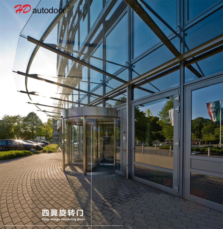 兩翼、三翼、四翼旋轉(zhuǎn)門：青島恒達自動門(圖5)