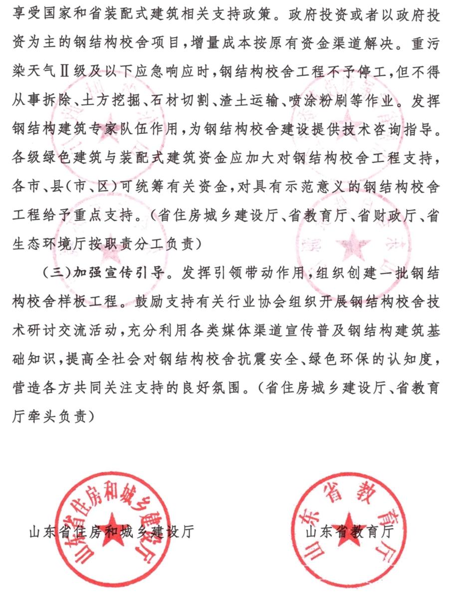 鋼結(jié)構(gòu)校舍建設(shè) 政策扶持知多少！(圖5)